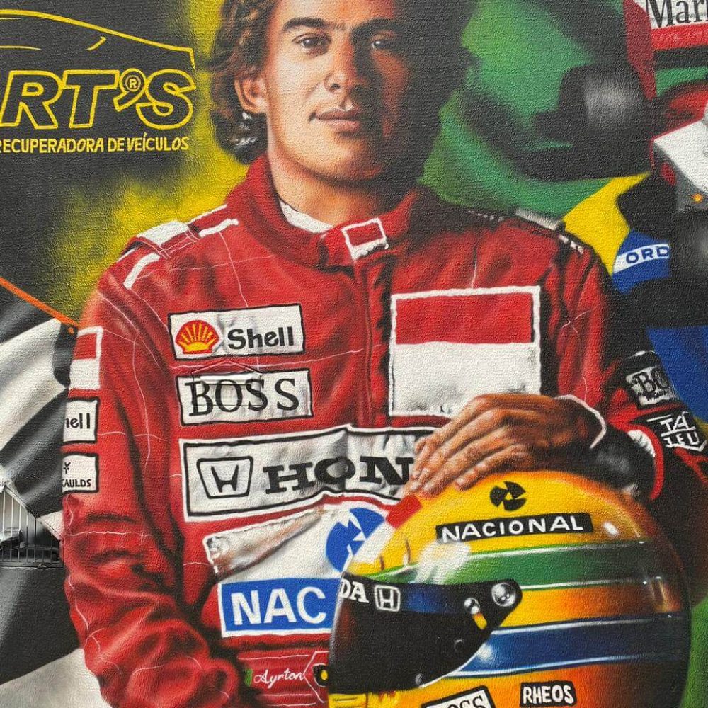 Kim Ferreira - Mural Ayrton Senna (1)